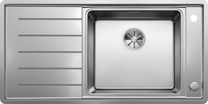 min. cabinet size: 600 mm|version: with drain remote control, with accessories|drainboard: yes|installation options: 2|bowl position: bowl right