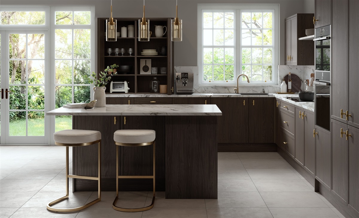 The  Morgan door range is a contemporary, shaker kitchen designed and manufactured in the UK.