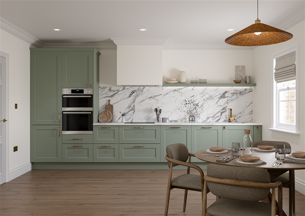 belsay beaded is an affordable shaker with a decorative inner bead detailing for a traditional look.